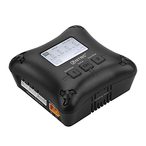 Chargeur Rc, Chargeur Lipo Double Port H4ac Duo Mini Déchargeur De Chargeur D'équilibre Numérique pour Chargeur Professionnel De Batterie Lipo 2-4s Cover
