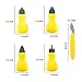 5 Sizes Watch Back Case Opener Removal Knife Repair Tool with 3pcs Spring Bar Tools and 20 pcs Watch Pins,28pcs