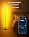 Vexinat Corner Floor Lamp, Smart RGB LED Corner Lamp with App & Remote, Modern Floor Lamp with 16 Million Colors, Music Sync, Scene Modes, Color Changing Standing Lamps for Living Room, Bedroom