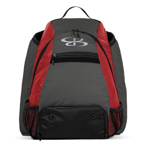 Boombah Prospect Batpack Solid BM-9049C23 Charcoal/Red