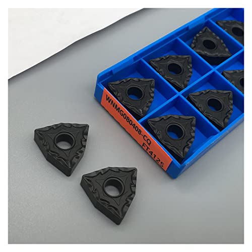 Insertos WNMG080408 CQ FT4125 de carburo para torneado exterior de acero en torno CNC