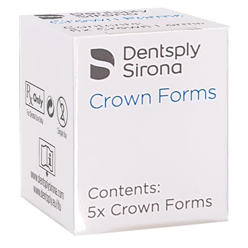 Dentsply Sirona 611550 Dental Crown Forms B1 Large Upper 5/Bx