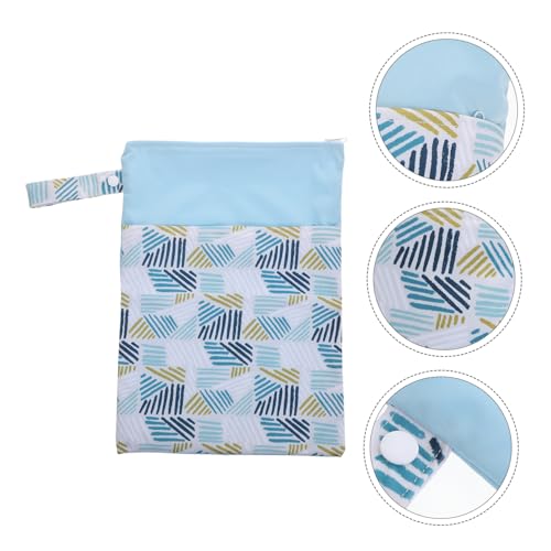 Bolsa de almacenamiento multipropósito impermeable azul miniatura 6