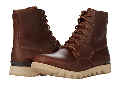 Sorel Kezar WP Bottes hautes imperméables pour homme en cuir marron