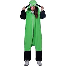 MelangCos Invader Cosplay Zim Costume Gir Onesie Pajamas Animal Sleepwear
