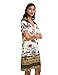 Produktbild Desigual Damen Dress HILIER Kleid, Grün (Verde Jack 4074), (Herstellergröße: 44)