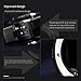 Monster Adapter LA-FE2 Auto Focus Adapter for Nikon F Mount Lens to Sony E Mount Camera Electronic Adapter Ring, Lens Adapter Ring with Dual Motor Built-in, New Generation