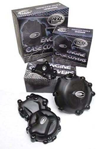 R&amp;G(アールアンドジー) エンジンケースカバーセット ポリプロピレン ブラック ZX-10R(06-07) RG-KEC0 R&G Engine Case Cover Kit for Kawasaki ZX25R & ZX-4R(R)