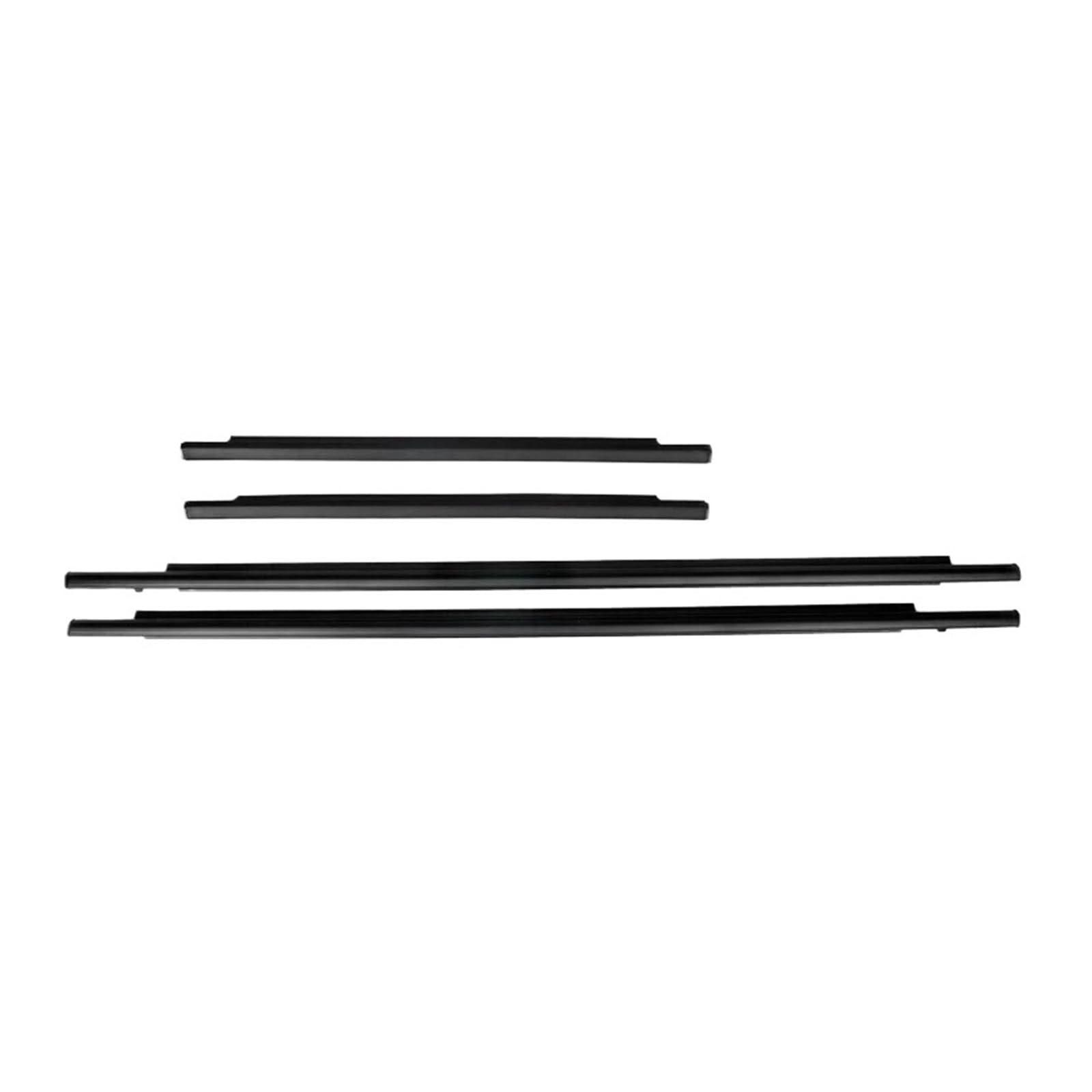 Toudayuhp One Color 4Pcs Compatible With Fj Cruiser Weatherstrip 2007-2014 Door Window Moulding Trim Seal Belt 68161-35073 68163-35041