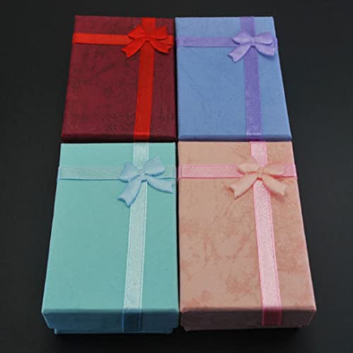 Boîtes à bijoux en papier x12 pour bagues et montres - 5