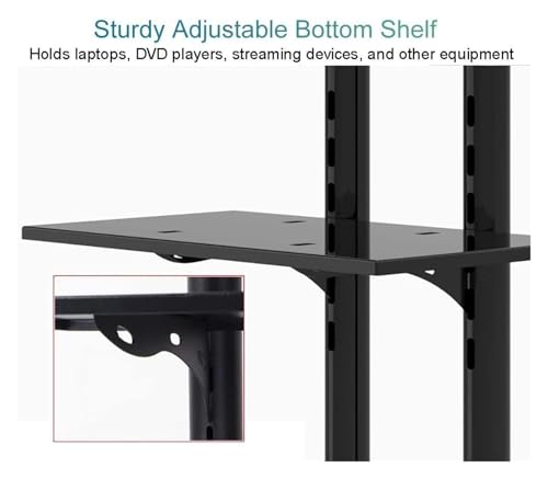 Soporte móvil para TV con ruedas y altura ajustable miniatura 5