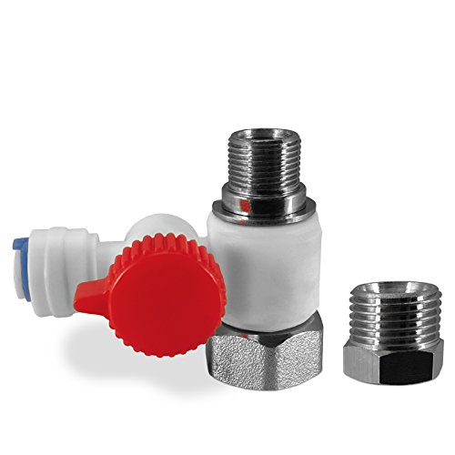 Express Water RO Feed Adapter Valve Quick Connect for Undersink Reverse Osmosis System