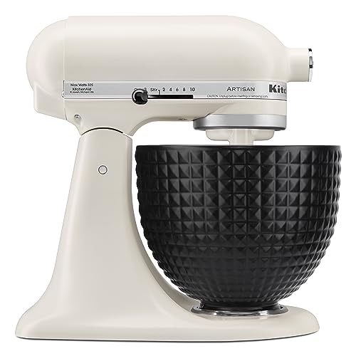 KitchenAid 5Q Black Studded Bowl, for 5Q Tilt-Head Mixers, KSM2CB5LS - image 2