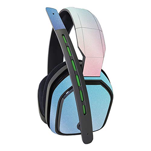 MightySkins Glossy Glitter Skin Compatible with Astro A10 Headset - Vivid Fog | Protective, Durable High-Gloss Glitter Finish | Easy to Apply, Remove, and Change Styles | Made in The USA