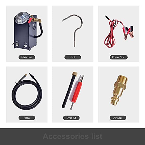 Aa009 Car Fuel Leak Detectors, Diagnostic, Automotive Fuel Pipe System Leak Tester With Evap System For All Cars, Motorcycles, Snowmobiles, Atv, Light Trucks, Boats #TOP3