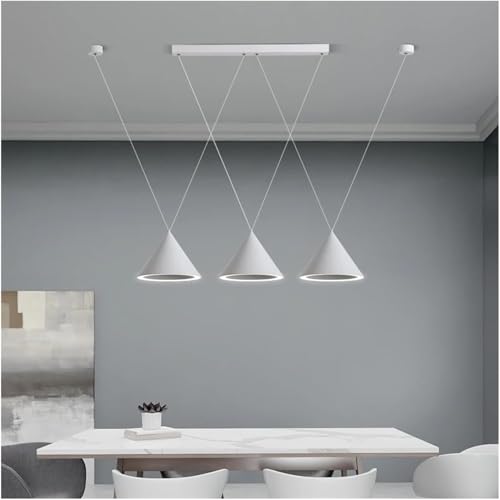 Lampes suspendues chaudes CNCNSH lumière blanche pour décoration de salle à manger E14