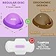 Menstruationstasse Sterilisator Dampfer mit 2 wiederverwendbaren Menstruationsscheiben|Tampon, Tampon Alternative, Menstruationsscheibenreiniger Waschset für weibliche Hygiene Pflege, Auto Off