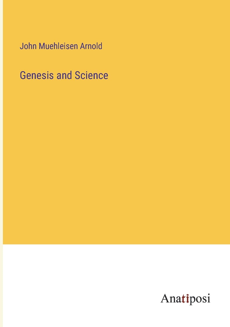 Genesis and Science