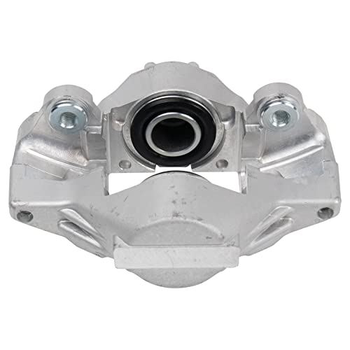 Image of TRQ Rear Driver and Passenger Side Brake Caliper Set Caliper Brackets Hardware Compatible with 06-07 Subaru Impreza WRX WRX TR, Limited