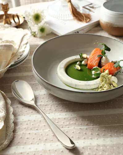 DANIALLI Modern Marettimo Silverware Set - 18/10 Stainless Steel Flatware Set for Elegant Dining - Dishwasher Safe Cutlery Set (60-Piece) DANIALLI Modern Marettimo Silverware Set - 18/10 Stainless Steel Flatware Set for Elegant Dining - Dishwasher Safe Cutlery Set (60-Piece)