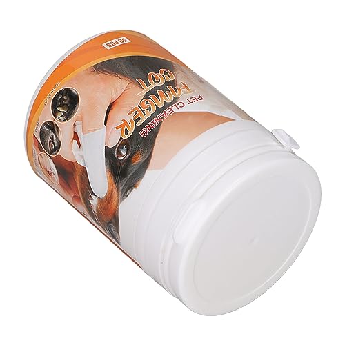 LençOs Umedecidos para Varrer Os Dentes de Cães Folha de Escovação de Dentes Tipo Gaze para Cães, Es