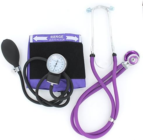 Emerald Sphyg and Sprague Stethoscope Duo Set - three colours available (Purple)