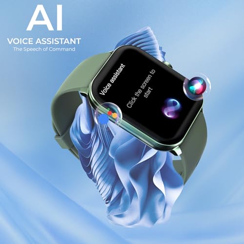 Image of beatXP Nexus 1.78 Super AMOLED Display Bluetooth Calling Smart Watch, Metal Body, Rotary Crown, 368 * 448px, 1000 Nits, 60Hz Refresh Rate, 100+ Sports Modes, 24 /7 Health Tracking, IP68 (Mint Green)