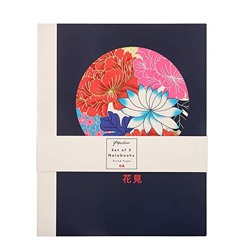 Paperchase Sakura - Cuaderno (8 x 10 cm, 2 unidades), diseño de bloc de notas