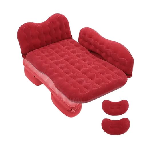 Matelas voyage voiture gonflable pour coffre SUV et siège arrière avec protège-tête