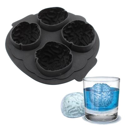 YINUOSilicone Brain Freeze Shaped Ice Cube Tray (Random Color Delivery)