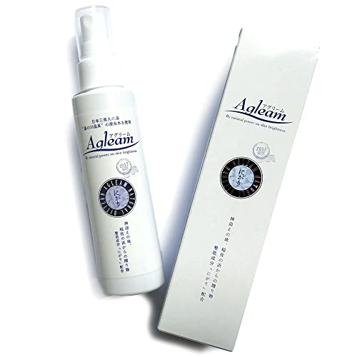 AGLEAM ( アグリーム ) にがり化粧水 ( 無添加 / 無香料 / 無着色 ) 無鉱物油 パラベンフリー ( 保湿 / 肌荒れ ) 温泉水 ミスト ( 100ml )