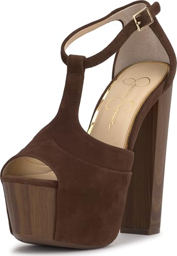 Image of Jessica Simpson Womens Dany 3 Floral Heeled Platform Sandals