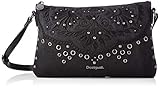 bandolera desigual outlet Colore: NERO Desigual 19WAXAAM - Bolso de hombro de Sintético Mujer 17.5x4x27.2 cm (B x H x T)