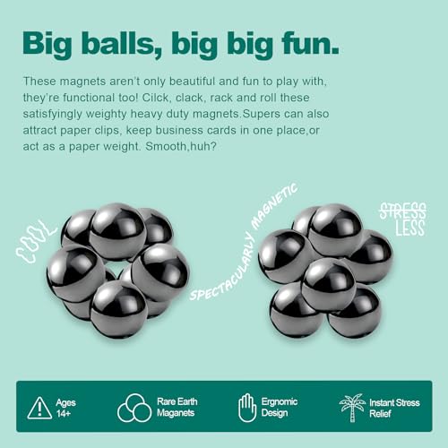 Yzk 33Mm Magnetic Balls Fidget Toys For Adults thumb #2
