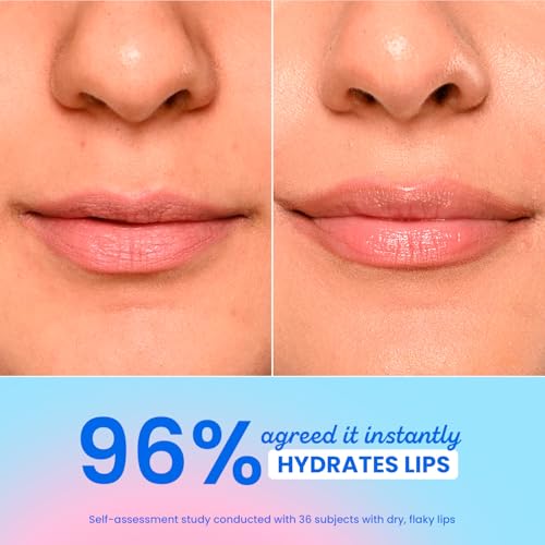 Image of Dot & Key Barrier Repair Hydrating Lip Balm SPF 50 | Blueberry Bliss | Repairs Damaged Lip Barrier | Non Tinted | 4.5 gm
