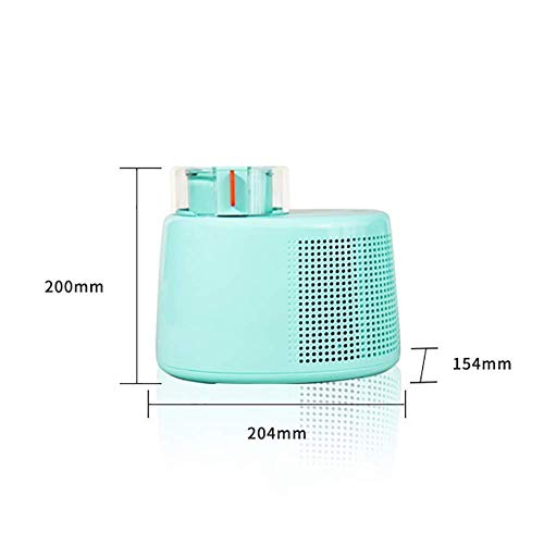 IW.HLMF Sorbet Frozen Machine, Softeismaschine ohne Kühlung, Home Ice Cream Maker Built In Freezer Green – Bild 3