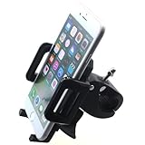 Bicycle Mount Handlebar Holder Compatible with LG Stylo 6/V60 ThinQ 5G, Bike Cradle Dock Swivel Heavy Duty