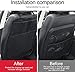 XINLIYA Heavy Duty Kick Mat, 2 Pack Car Seat Back Protectors, Upgraded Waterproof Fabric, Car Back Seat Cover for Kids, Pets with 3 Reinforced Mesh Storage Pockets