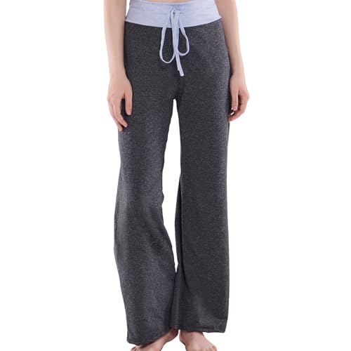 NEWCOSPLAY Women's Comfy Pajama Pants Casual Drawstring Palazzo