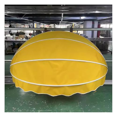 Auvent de fenêtre store pliable en toile polyester rétractable 120 cm - 2