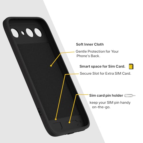 Image of Pikkme Back Cover for Vivo X300 FE 5G Soft Matte Silicone Mag-Safe Design (Mag-Safe Not Support) Camera Protection | Slim Fit Bumper Cover (Black)