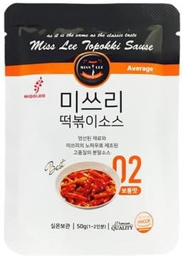 Miss Lee Topokki Sauce Powder Level2 | Average | 50g (1.76oz) | Stir-fried Rice Cake Sauce | Tteokbokki Sauce