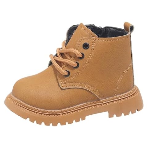 FEOYA Toddler Ankle Boots for Kids Cover