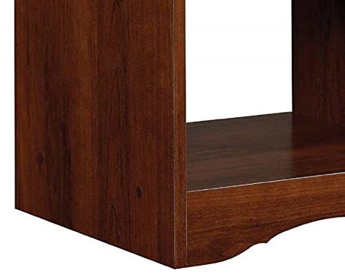 Image of STRATA FURNITURE Sheesham Wood Bedside Table with Drawer and Shelf Storage Wooden Night Stand for Bedroom Living Room Home (Honey Teak Brown Finish)