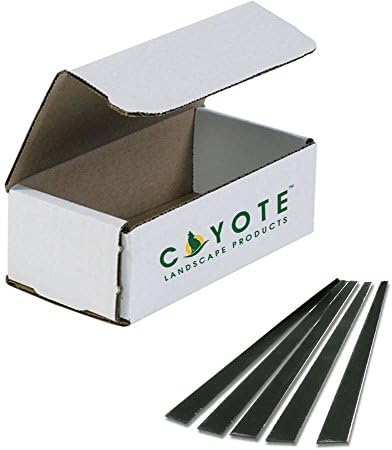 Coyote Landscape Products Steel Additional Stakes (5 Pack), Black