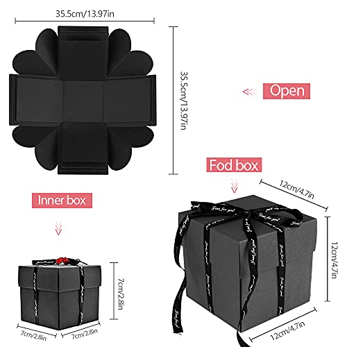 Punvot Explosion Box, Photo Scrapbook, DIY Album