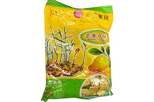 Sina Ginger Candy Ting Ting Jahe (Mango Flavored) - 4.4Oz (Pack Of 8) -Cl #TOP6