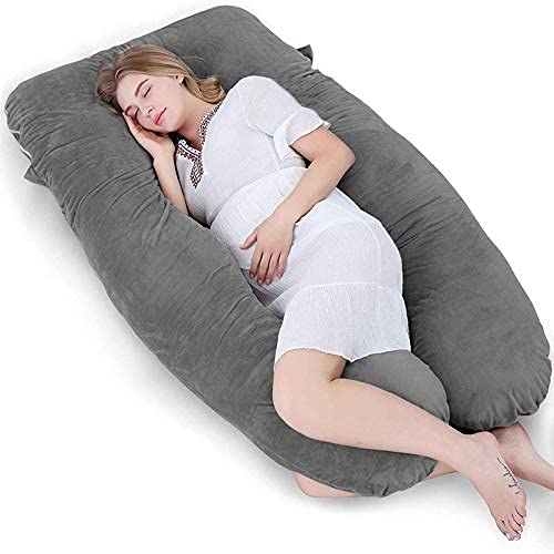Mom's Moon Pregnancy Pillow U Shaped Full Body Pillow/Maternity Pillow