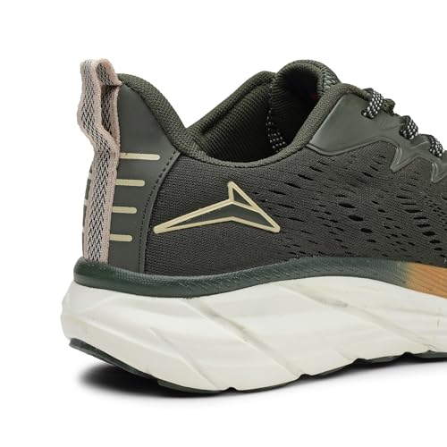 Image of JQR Atlanta Men's Sports Running Shoes Knitting Upper Lace Up Design Soft Cushioned Memory Foam Insole Extra Grip Anti Skid Comfortable Lightweight Durable for Gym, Walking, Jogging & Everyday