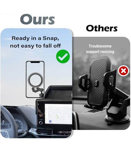 Image of Car Phone Holder for Toyota Sienna 2025 2026 12.3 inch Screen Accessories